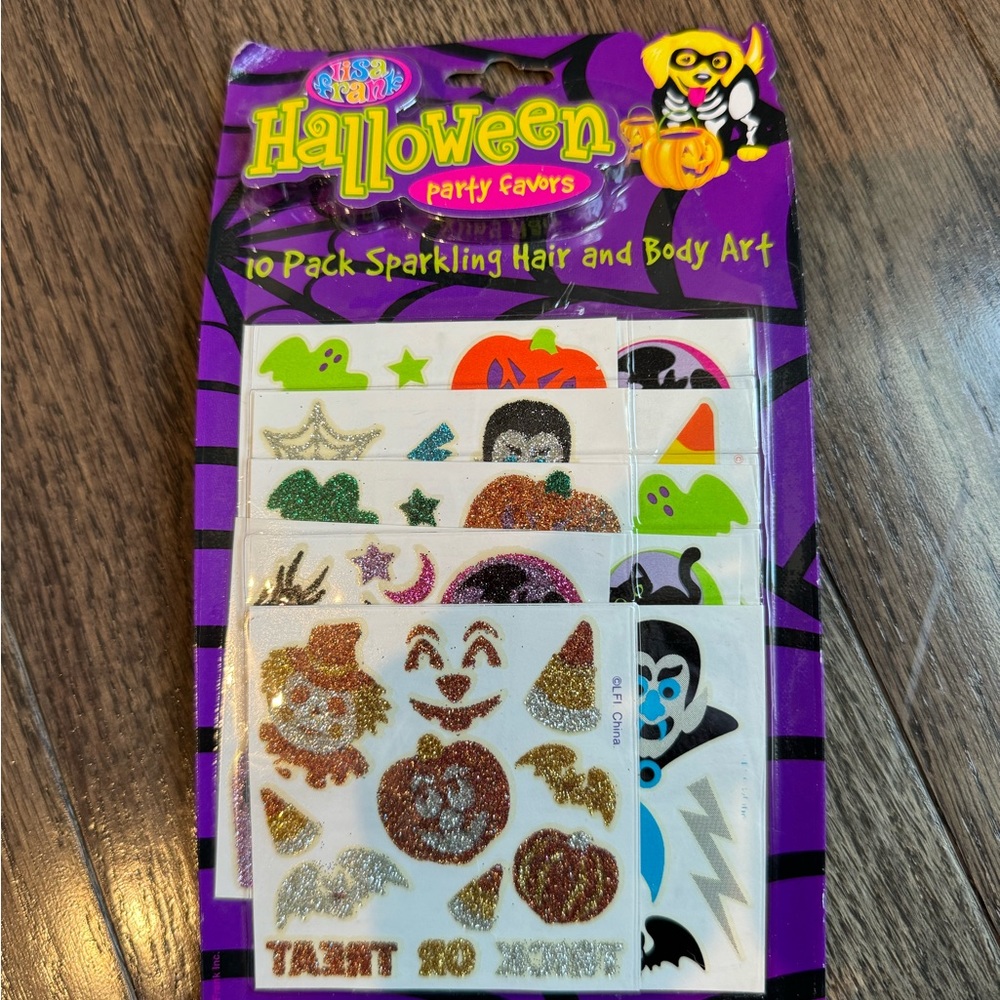 Vintage Lisa frank body art